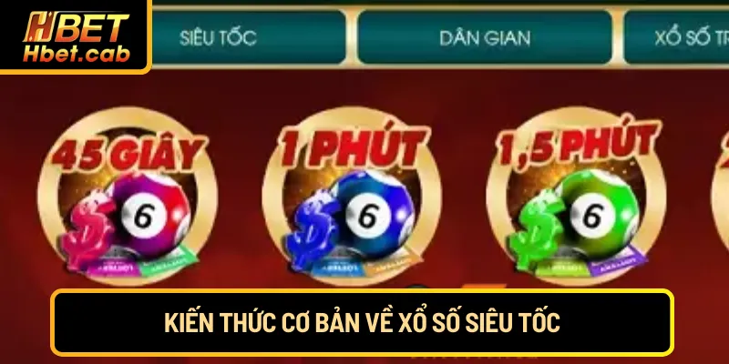 Kiến thức cơ bản về xổ số siêu tốc