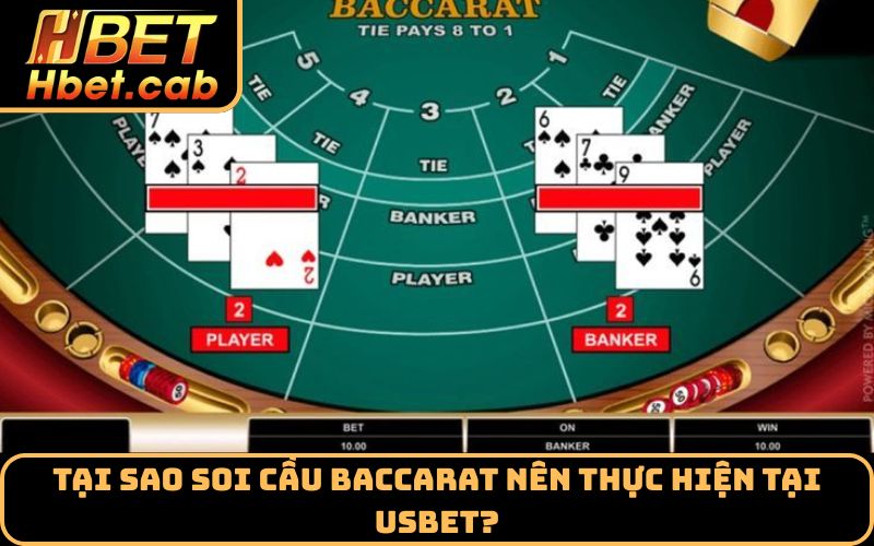 Tại sao soi cầu Baccarat nên thực hiện tại Usbet?